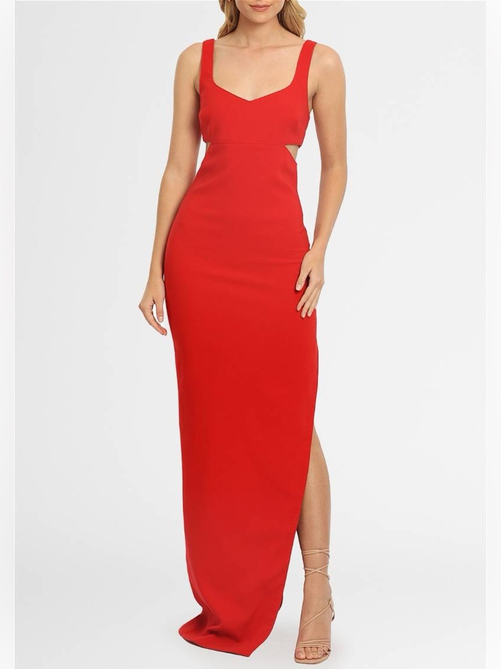 NWT Likely Lillianna Maxi Gown Red